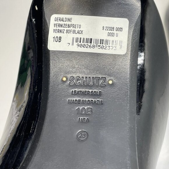 Schutz “Geraldine” Women’s Strapless Pumps – Black (Size 10B) - Picture 3 of 8